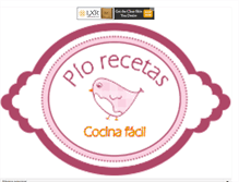 Tablet Screenshot of piorecetas.com